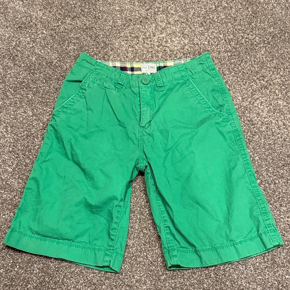 The Children's Place Vibrant Green Kids Shorts